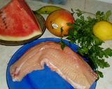 Foto del paso 1 de la receta: Salmonete tropical en una isla desierto#ebookcamino