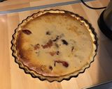 Une image de l'étape 8 de Tarte prunes et vanille (pâte brisée pêche rhubarbe).