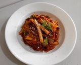 Foto del paso 8 de la receta Zita con salsa "boloñesa" de hinojo