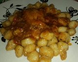 Foto del paso 8 de la receta: Ñoquis caseros con salsa de pollo