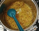 A picture of step 1 of Fideo Soup with Eggs.
