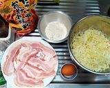 รูปขั้นตอนการทำที่ 1 ของ Okonomiyaki