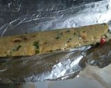 A picture of step 3 of Paneer Stuffed Potato Pinwheel.