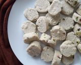 A picture of step 1 of Til Mawa Rolls.