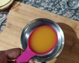 A picture of step 9 of Fruity Yakult Jelly Cake.