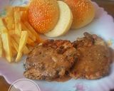 Foto langkah ke 5 dari resep Grill Chicken Steak w/Blackpepper Sauce.