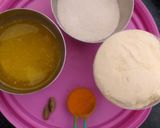 हल्दी वाला हैल्दी हलवा ( haldi wala Healthy Halwa recipe in Hindi) रेसिपी चरण 1 फोटो