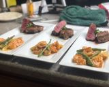 A picture of step 12 of Fillet Mignon w/ Kicker Shrimp Scalloped Baby Potatoes.