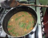 A picture of step 7 of Lentils stew (kamande).