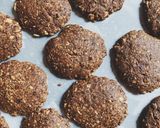 Foto langkah ke 3 dari resep Healthy Coffee muesli Cookies #TanzaniaMuriba #StarbucksReserve coffee beans.