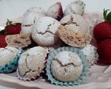 Pas rețetă Fursecuri crăpate - fragede, cu căpșuni 🍓🍓🍓 5 fotografie
