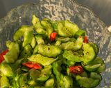 Hình bước làm 3 của món Gỏi dưa leo 🥒