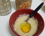 Foto del paso 1 de la receta: Hotcakes integrales de banana y avena sin lácteos