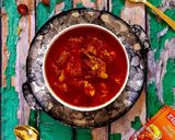 A picture of step 4 of Mutton Korma.
