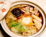 A picture of step 6 of Super Easy! Just Slice, Top, and Simmer Nabeyaki Udon.