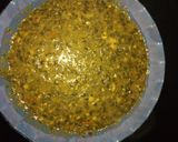A picture of step 6 of Miyan zogale.