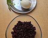 Foto del paso 3 de la receta: Huevos cocidos con arroz Venere, negro o prohibido 🍚 🖤 🥚 🌱