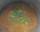 A picture of step 3 of Dal Makhani.