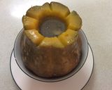 Hình bước làm 7 của món Bí ngô hấp hải sản