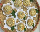 Hình bước làm 6 của món Bánh ngô chay hấp