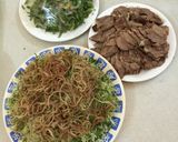 Hình bước làm 5 của món Bún Bò Giò Heo Huế - O Duyên