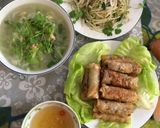 Hình bước làm 9 của món Nem nhân tôm và lá lốt
