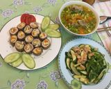 Hình bước làm 10 của món Cuốn vừng