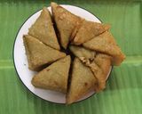 Hình bước làm 9 của món Cách bóc và chiên bánh chưng 
