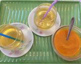 Hình bước làm 5 của món Trà xanh chanh leo( chanh dây)