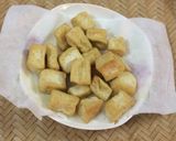 A picture of step 5 of Braised Eggplant with King Oyster Mushrooms and Tofu.