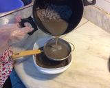 Hình bước làm 1 của món Canh cua hoa thiên lý