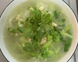 Hình bước làm 3 của món Canh bầu nấu tôm