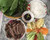 Hình bước làm 6 của món Thịt bò cuốn cải xanh