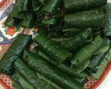 A picture of step 5 of Vietnamese Beef Wrapped in Betel Leaves (Thịt bò cuốn lá lốt) from Long An.
