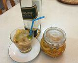 Hình bước làm 2 của món Cocktail chanh đường Brasil