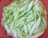 Hình bước làm 1 của món Canh bầu nấu tôm