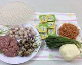 Hình bước làm 1 của món Bánh tráng nướng