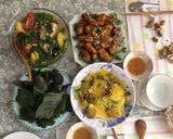 Hình bước làm 5 của món Đu đủ ương xào lòng gà