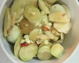 Hình bước làm 5 của món Cà pháo muối xổi