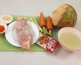 Hình bước làm 1 của món Bò kho sa tế bánh mì