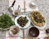 Hình bước làm 5 của món Gà hấp sốt chua cay
