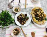 Hình bước làm 4 của món Mề gà xào hành tây