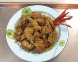 Hình bước làm 4 của món Gà kho măng chua