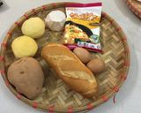 Hình bước làm 1 của món Bánh Chay từ khoai tây