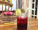 Hình bước làm 3 của món Si rô hoa bụp giấm