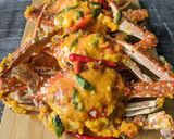 Gambar langkah 13 resipi Ketam Majerin Telur Masin || Salted Egg Crab.