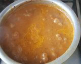 A picture of step 9 of Fish curry/ Meen Kuzhambu.