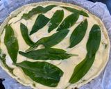 Une image de l'étape 5 de Tarte ail des ours et crottin de chavignol.