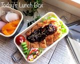 A picture of step 9 of For Bento! Chicken Katsu with Chicken Thigh.