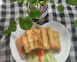 Foto langkah ke 3 dari resep Martabak telur kulit lumpia.